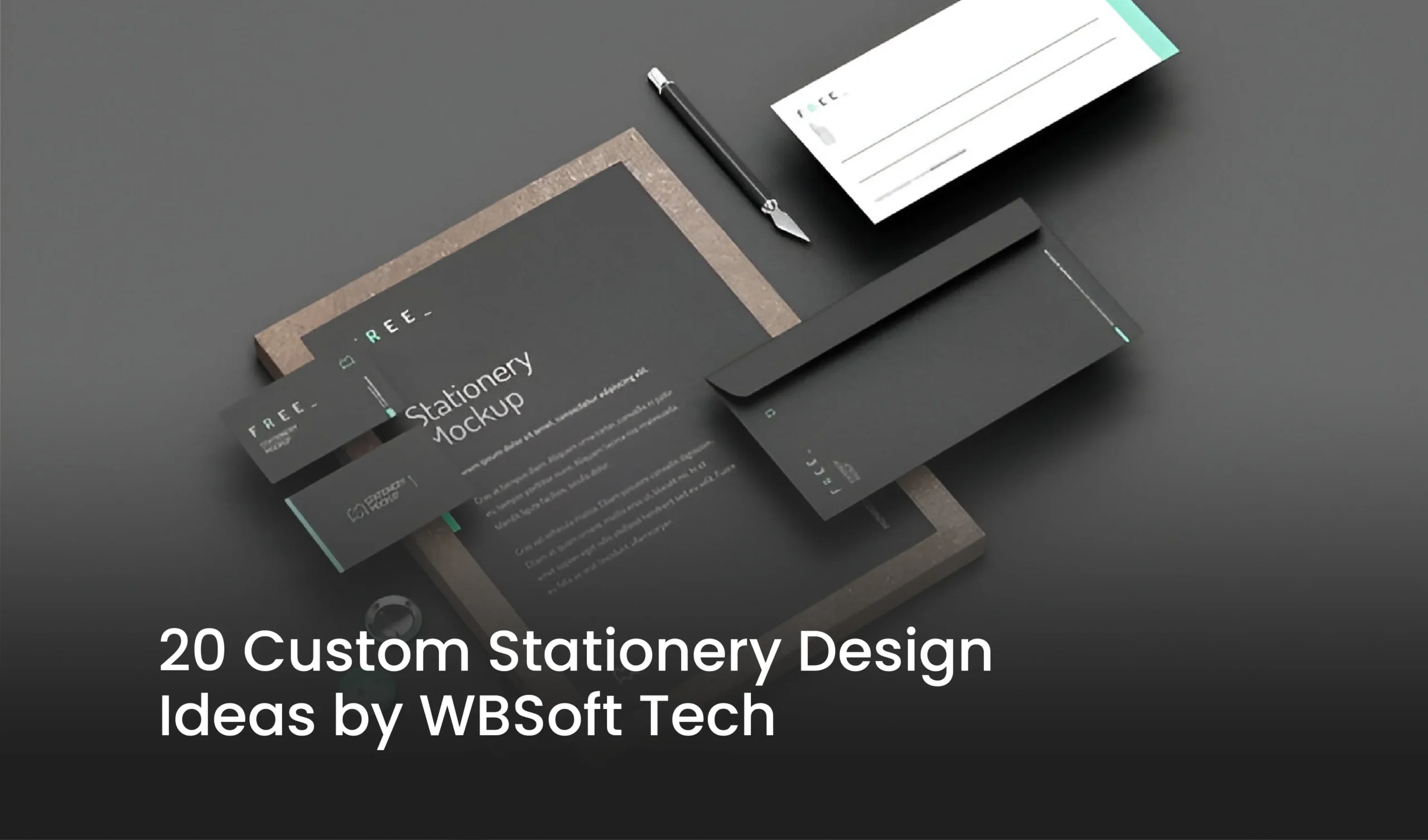 Custom Stationery Design Ideas by WBSoft Tech