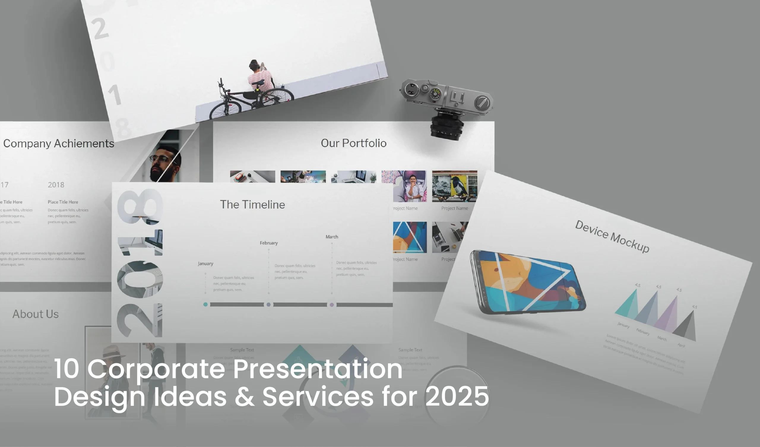 Corporate Presentation Design Ideas By WBSoft Tech
